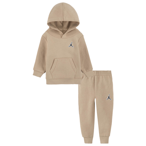 

Boys Infant Jordan Jordan Essentials Pullover Set - Boys' Infant Hemp/White Size 12MO