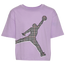 Jordan Girl Boss T-Shirt - Girls' Grade School Lilac