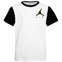 Boys' Grade School - Jordan Shine Jumpman Air T-Shirt - White/Black