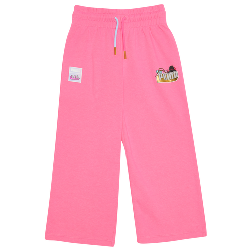 

Girls PUMA PUMA LOL S&S Fleece Pants - Girls' Toddler Pink/Multi Size 4T