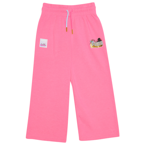 

PUMA Girls PUMA LOL S&S Fleece Pants - Girls' Toddler Pink/Multi Size 4T