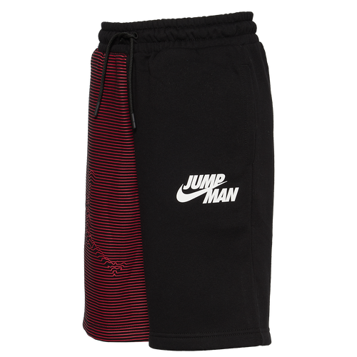 

Jordan Jumpman X Nike Fleece Shorts - Boys' Grade School Black Size M