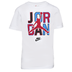 Boys' Grade School - Jordan Sport DNA T-Shirt - White/Purple