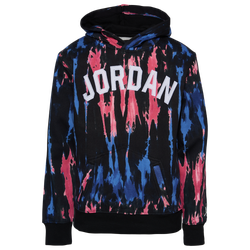 Boys' Grade School - Jordan Sport DNA Hoodie - Purple/Black