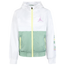 Jordan Flower Child Wind Jacket - Girls' Grade School White/Green