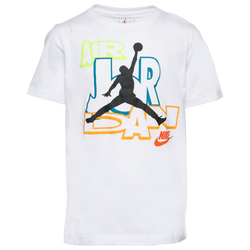 Boys' Grade School - Jordan Vortex Stack T-Shirt - White/Multi