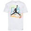 Jordan Vortex Stack T-Shirt - Boys' Grade School White/Multi