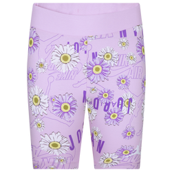 Girls' Grade School - Jordan Flower Child All Over Print Shorts - Pink/Green