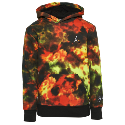 

Jordan Boys Jordan Cosmic Ooze Hoodie - Boys' Grade School Multi/Black Size M