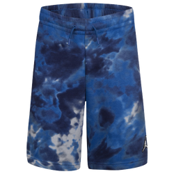 Boys' Grade School - Jordan Smoke Dye Shorts - Blue/Grey