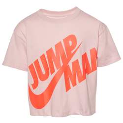 Girls' Grade School - Jordan Jumpman T-Shirt - Pink/Red