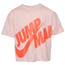 Jordan Jumpman T-Shirt - Girls' Grade School Pink/Red