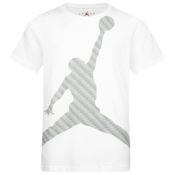 Boys' Grade School - Jordan AJ11 Jumpman T-Shirt - White/Grey