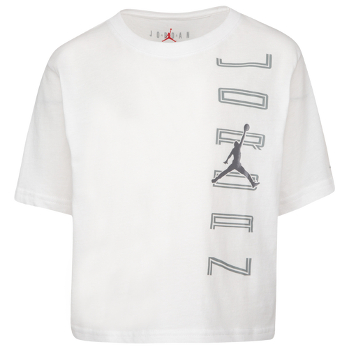 GIRLS - Jordan AJ11 Vert T-Shirt - White/Black