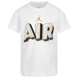 Boys' Preschool - Jordan AJ12 Up In The Air T-Shirt - White/Black