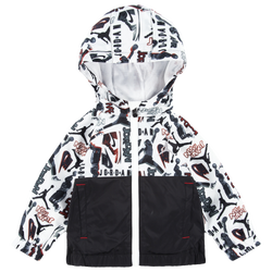 Boys' Infant - Jordan Colorblock Windbreaker - Black/White