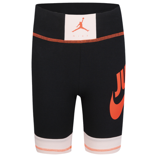 Jordan Kids' Girls  Jumpman Bike Shorts In Black/pink