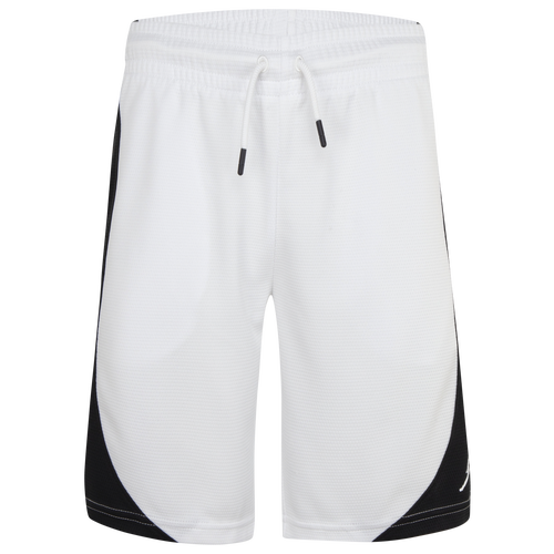 

Jordan Girls Jordan Jumpman Life Sport Shorts - Girls' Grade School White/Black Size S