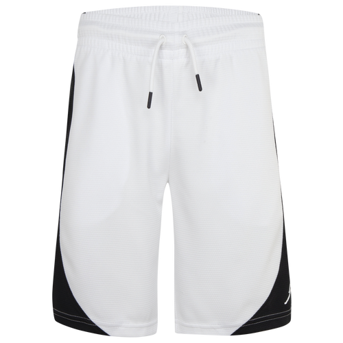 

Jordan Girls Jordan Jumpman Life Sport Shorts - Girls' Grade School White/Black Size L