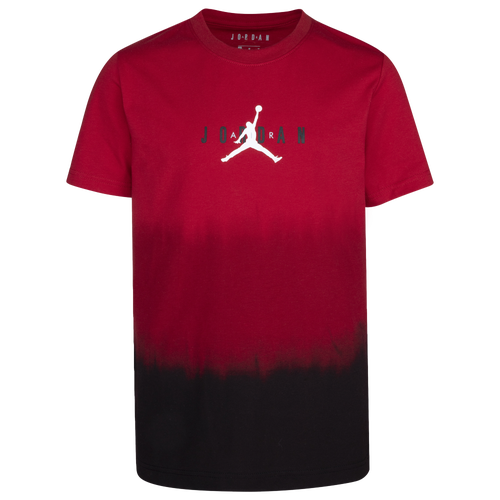 

Boys Haddad Haddad Dip Dye T-Shirt - Boys' Grade School Gym Red/Gym Red Size L