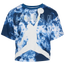Jordan Sky Dye Jumpman T-Shirt - Girls' Grade School Blue/White