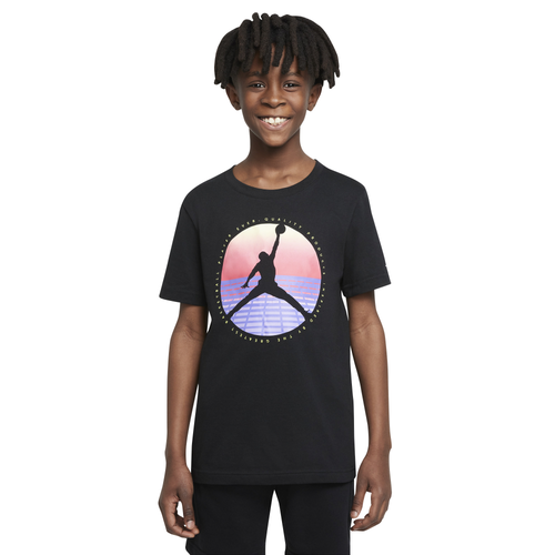 

Jordan Boys Jordan Off the Grid T-Shirt - Boys' Grade School Black Size L