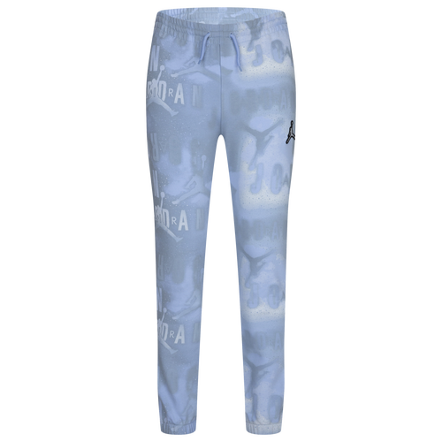 

Jordan Girls Jordan Essentials AOP Pants - Girls' Grade School Ice Blue Size M