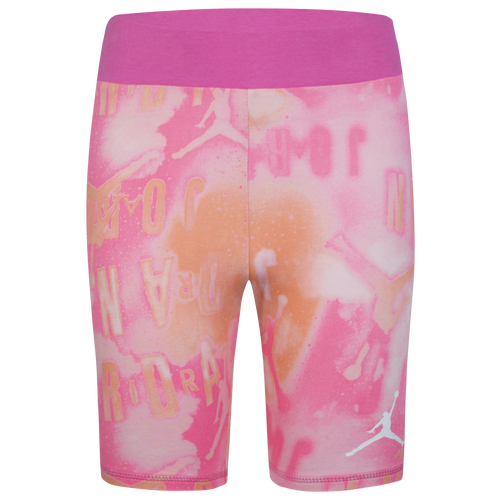 

Jordan Girls Jordan Essentials AOP Bike Shorts - Girls' Grade School Pinksicle Size L