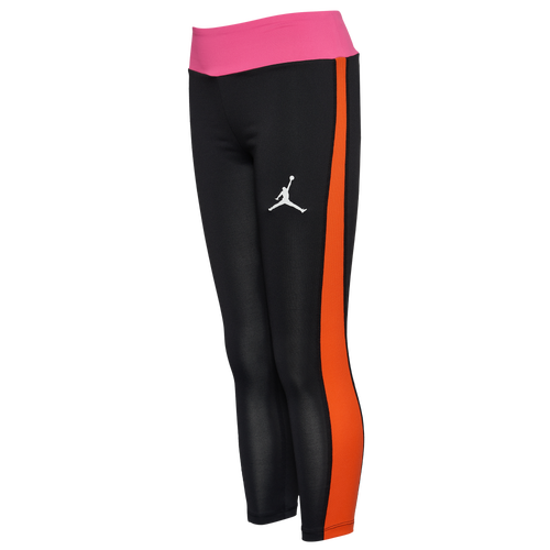 

Jordan Girls Jordan Pink Pack High Rise Leggings - Girls' Grade School Pink/Black Size L