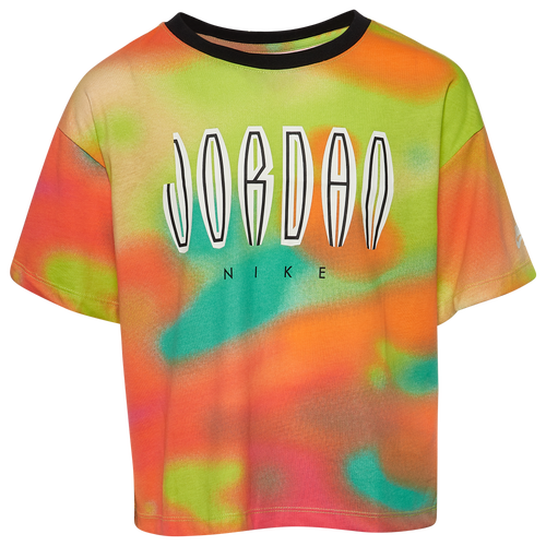 

Jordan Girls Jordan MVP AOP T-Shirt - Girls' Grade School Multi Size S