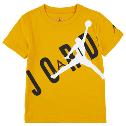 Boys' Toddler - Jordan Throw Back T-Shirt - White/Taxi