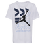 Jordan Air Jordan 13 Vert Stack T-Shirt - Boys' Grade School White/White