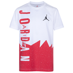 Boys' Grade School - Jordan Air Jordan 6 Flight Attack T-Shirt - White