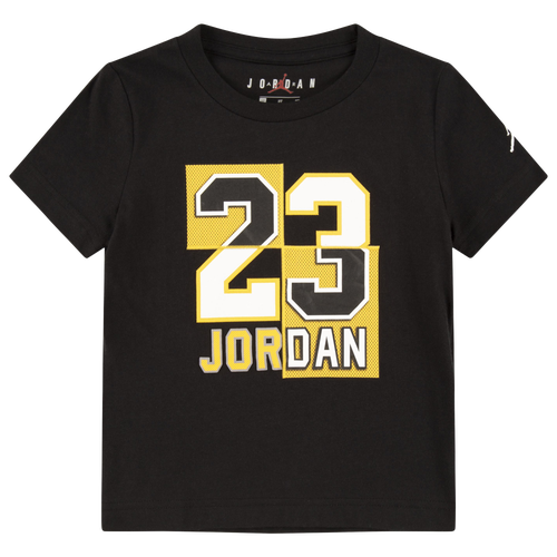 

Boys Jordan Jordan 23 Constructed T-Shirt - Boys' Toddler White/Black Size 2T