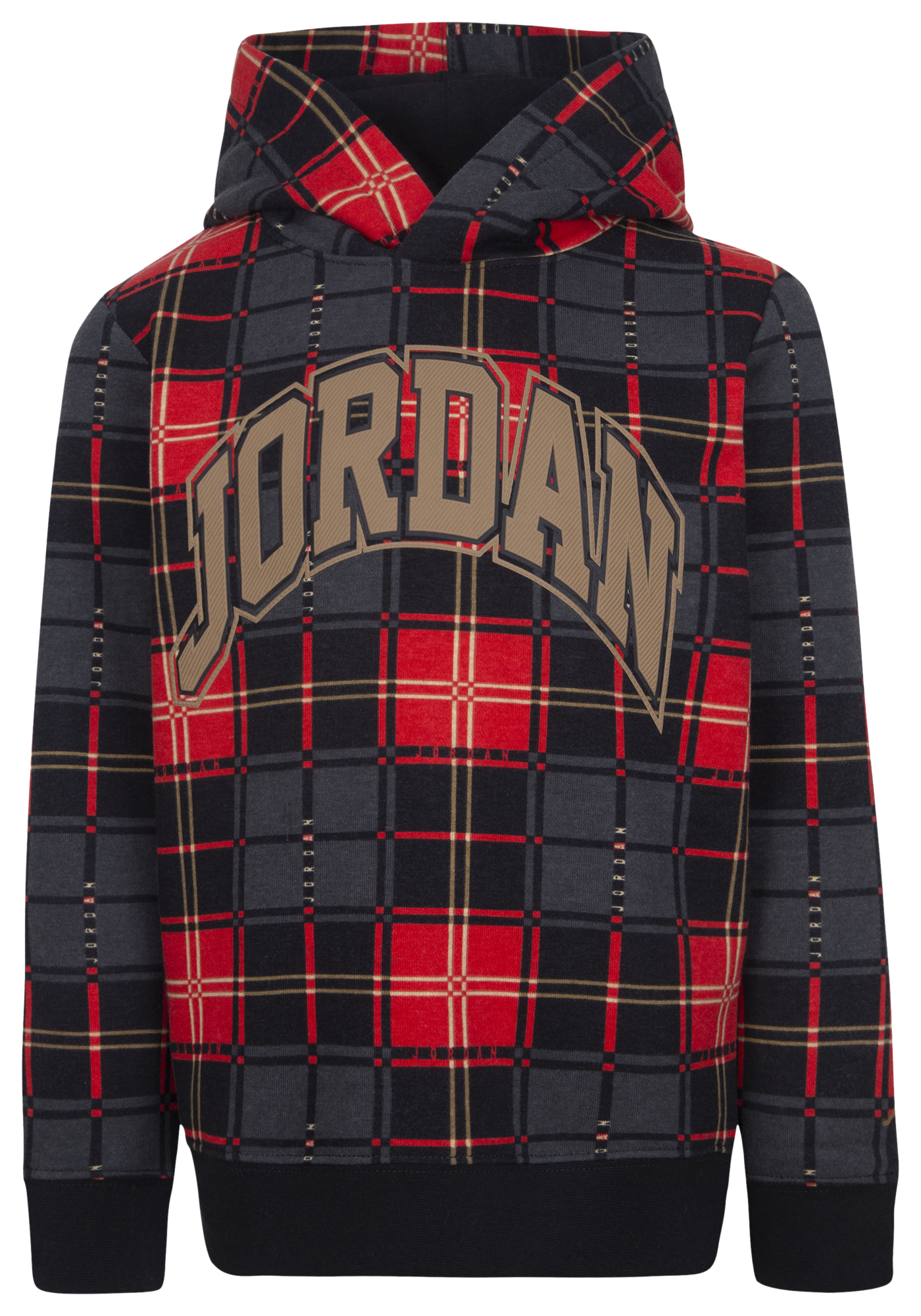 Jordan Essentials Plaid Pullover Hoodie