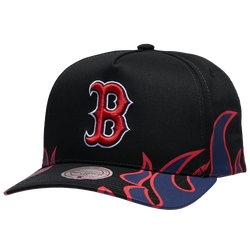 Adult - Mitchell & Ness Reds Hot Head Pro Pinch Cap - Black/Multi