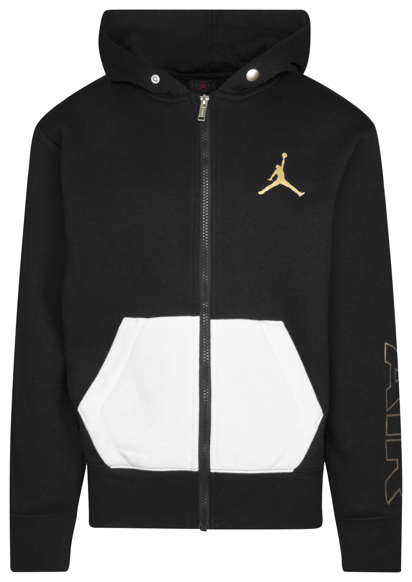 White jordan hoodie sales gold logo