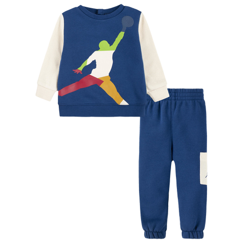 

Boys Infant Jordan Jordan Messy Room Crew Set - Boys' Infant French Blue/French Blue Size 12MO