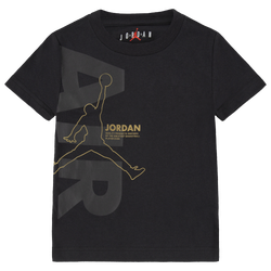 Boys' Toddler - Jordan Air Flight 23 Short Sleeve T-Shirt - Black/Gold