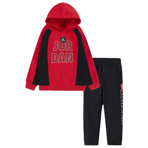 

Boys Jordan Jordan AJ3 Fleece Pants Set - Boys' Toddler Black/White Size 2T
