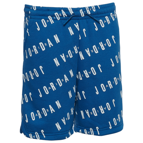 

Jordan Jumpman Essentials All Out Print Shorts - Boys' Grade School True Blue/White Size M