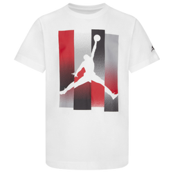 Boys' Grade School - Jordan Full Court T-Shirt - White/Black