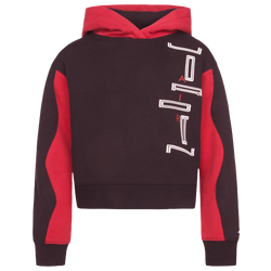 Girls' Grade School - Jordan Varsity Pullover Hoodie - Black/Red