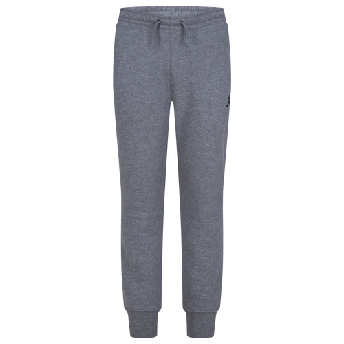 

Boys Jordan Jordan MJ Essentials Pants - Boys' Grade School Grey/Carbon Heather Size S