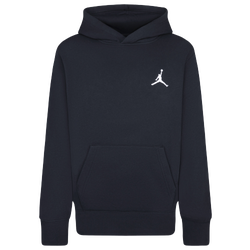 Boys' Grade School - Jordan MJ Essentials Pullover Hoodie - Black/White