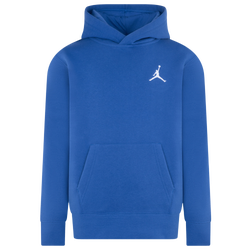 Boys' Grade School - Jordan MJ Essentials Pullover Hoodie - Blue/White
