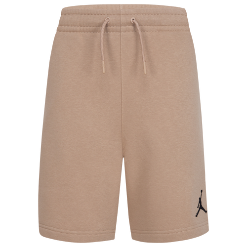 

Boys Jordan Jordan Essentials Shorts - Boys' Grade School Tan/Tan Size XL