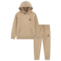 Jordan MJ Essentials Fleece Little Kids' Pullover Hoodie Set.