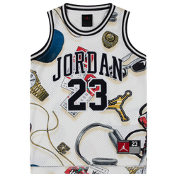 Boys' Grade School - Jordan 23 AOP Jersey - Tan/Red