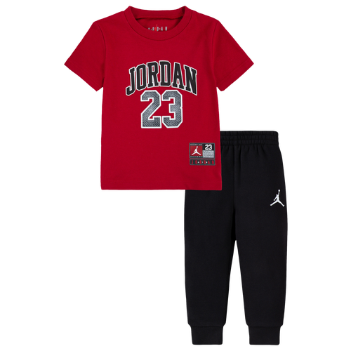

Boys Infant Jordan Jordan Jersey Pack T-Shirt Set - Boys' Infant Gym Red/Black Size 18MO